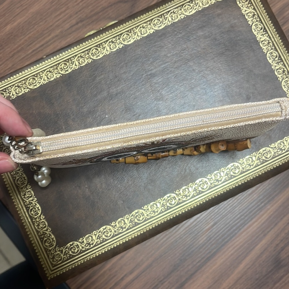 Hand Painted Artisan Unique Owl Detachable Custom Bracelet Wristlet - Picture 9 of 9